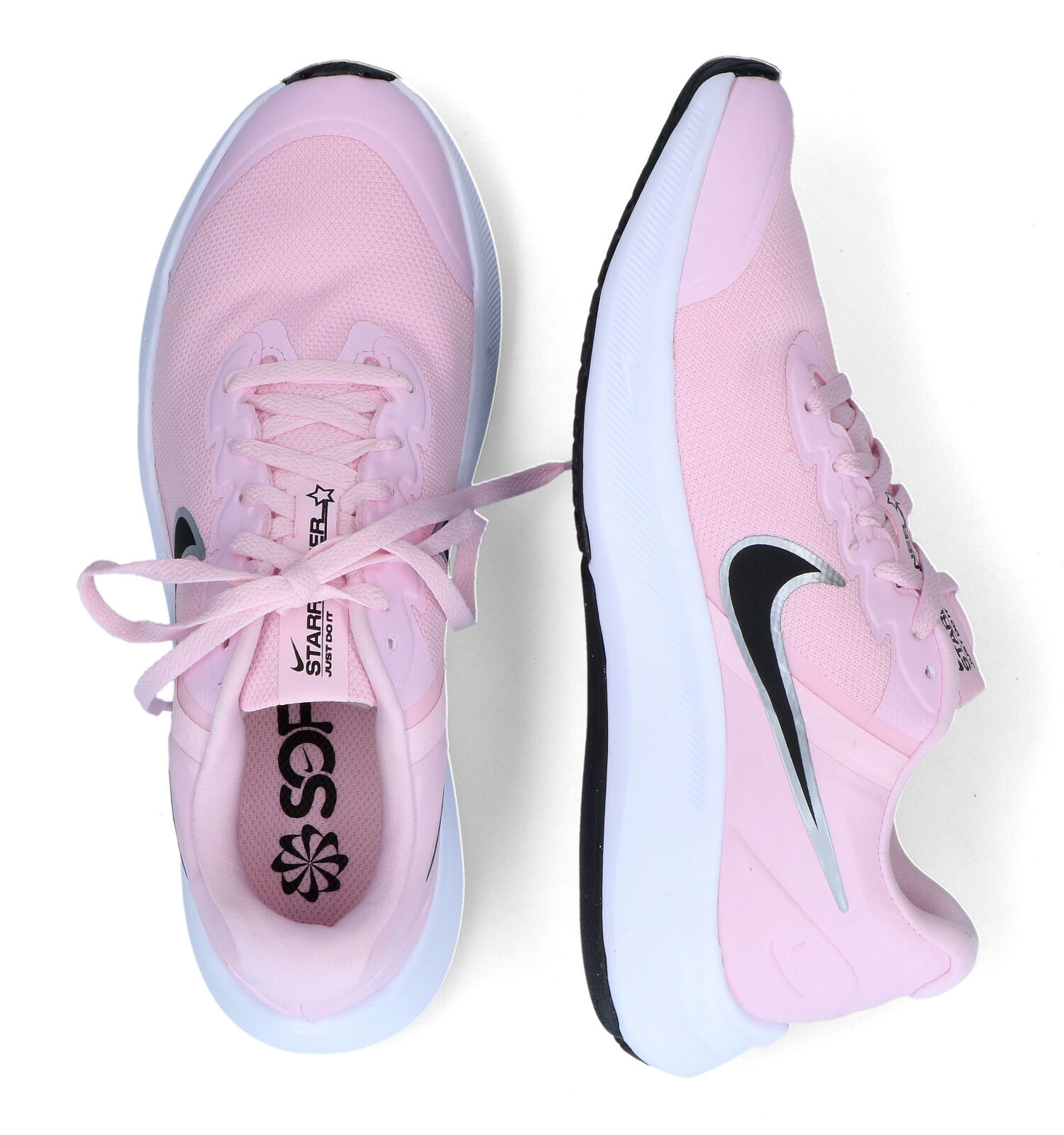 Nike sportschoenen sale roze