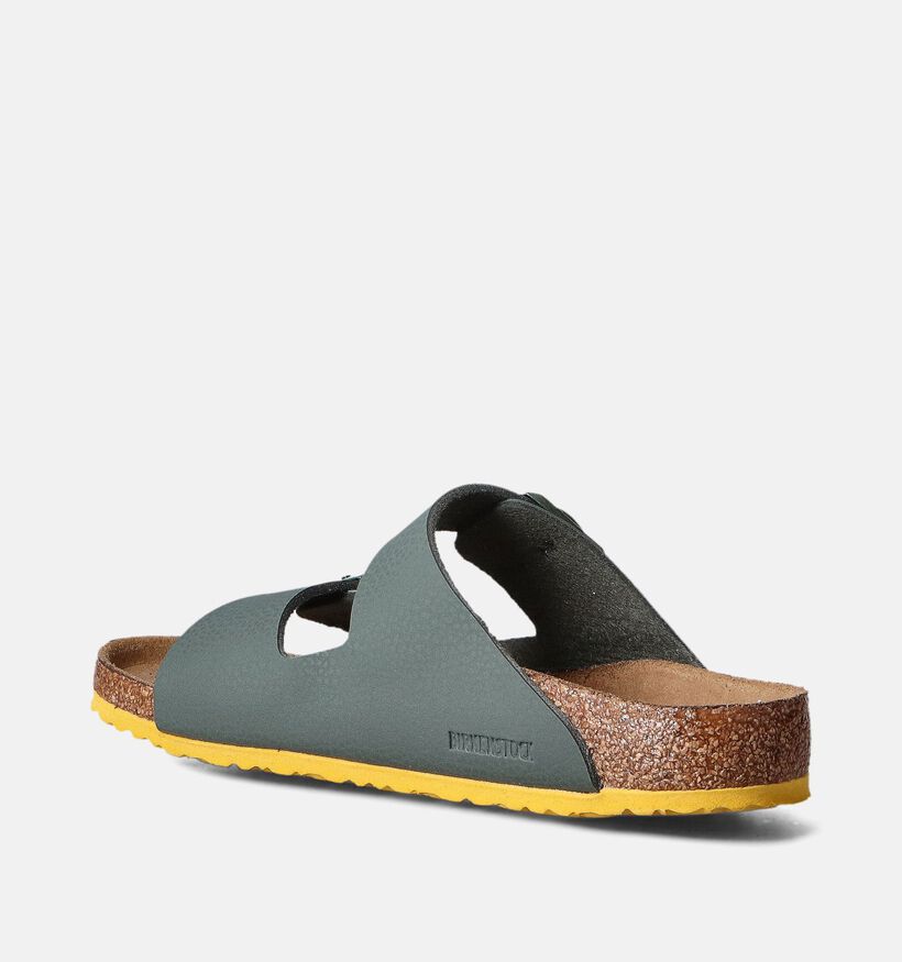 Birkenstock Arizona Kaki Slippers voor jongens, meisjes (352234)