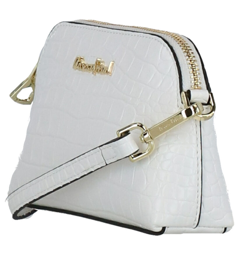 Kisses of Pearl Paula Beige Crossbody Tas in kunstleer (273754)