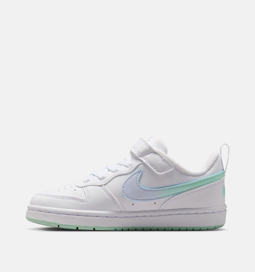 Nike Court Borough Witte Sneakers voor meisjes (376161)
