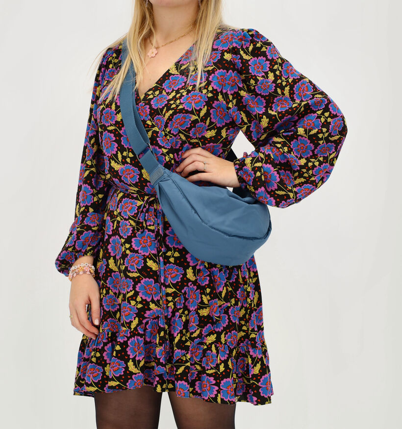 Beagles Sacs port&eacute; crois&eacute; en Bleu pour femmes (379991)