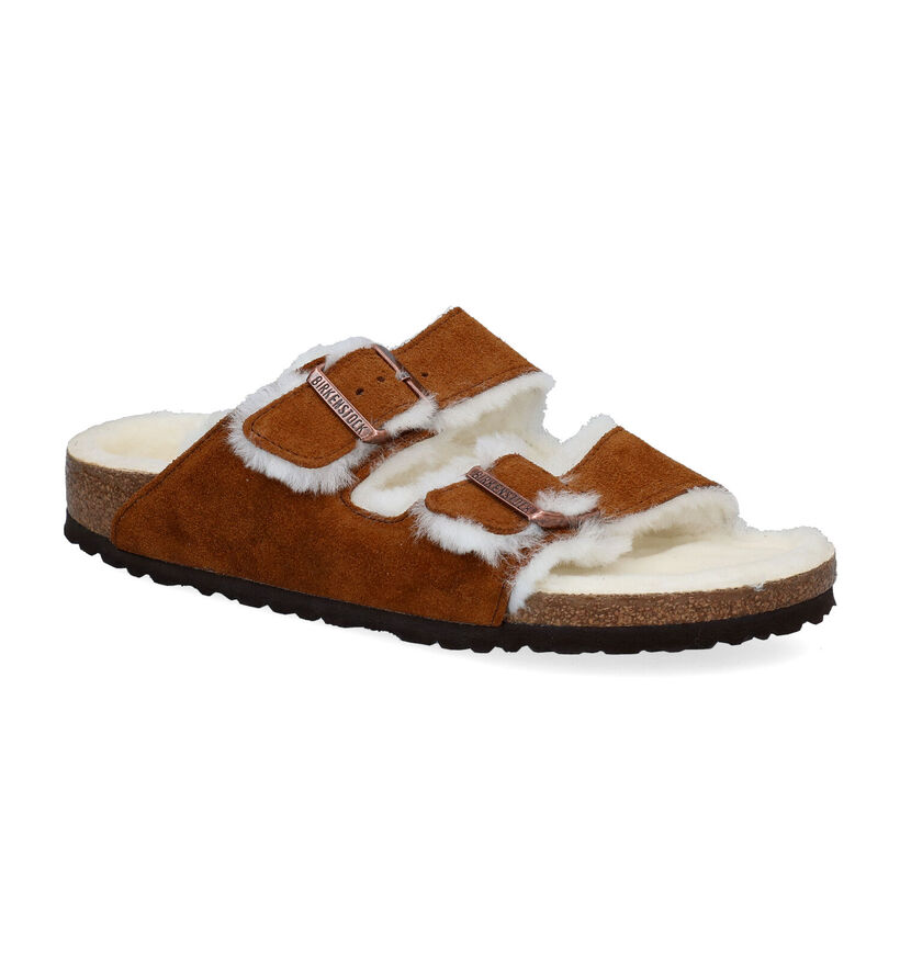 Birkenstock Arizona Nu-pieds en Gris pour hommes (330622)