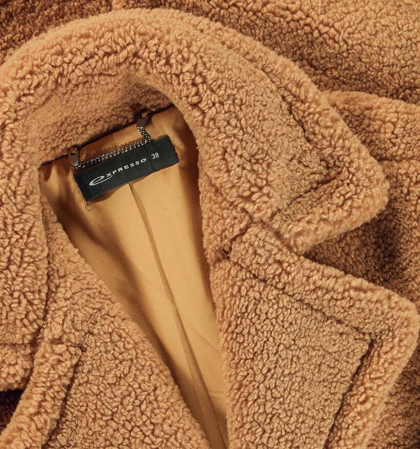Expresso Manteau teddy en Brun pour femmes (351052)