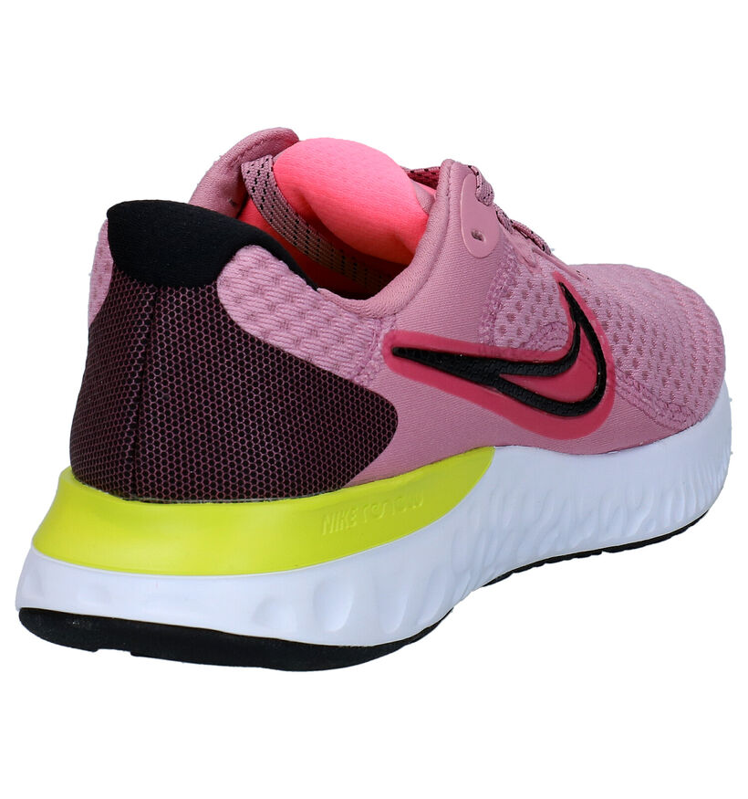 Nike Renew Baskets en Rose en textile (284562)