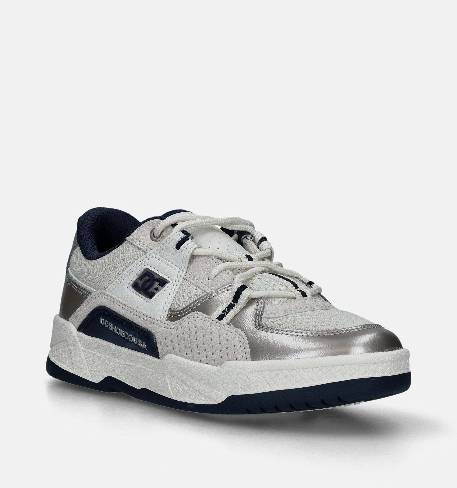 DC Shoes Construct Witte Sneakers Dames Sneakers Online op TORFS.BE