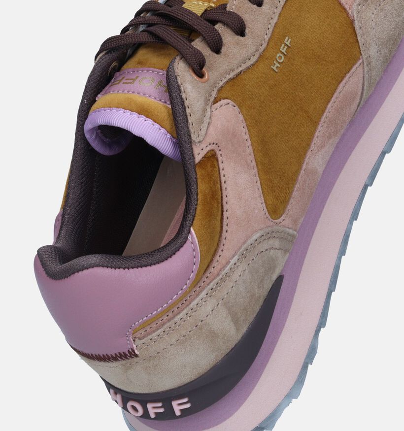 HOFF City Reykjavik Taupe Sneakers voor dames (343708) - geschikt voor steunzolen