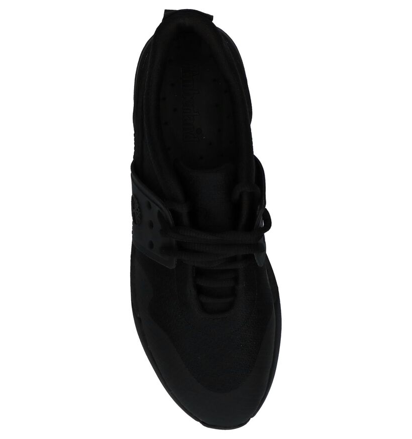 Zwarte Lage Geklede Sneakers Timberland Kiri Up Knit in stof (220826)