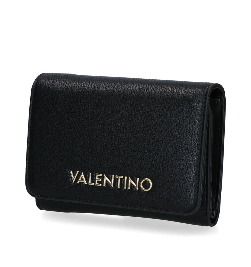 Valentino Handbags Whisky Porte-monnaie à rabat en Noir pour femmes (307389)