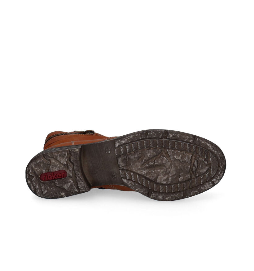 Rieker Cognac Enkellaarzen voor dames (315753)