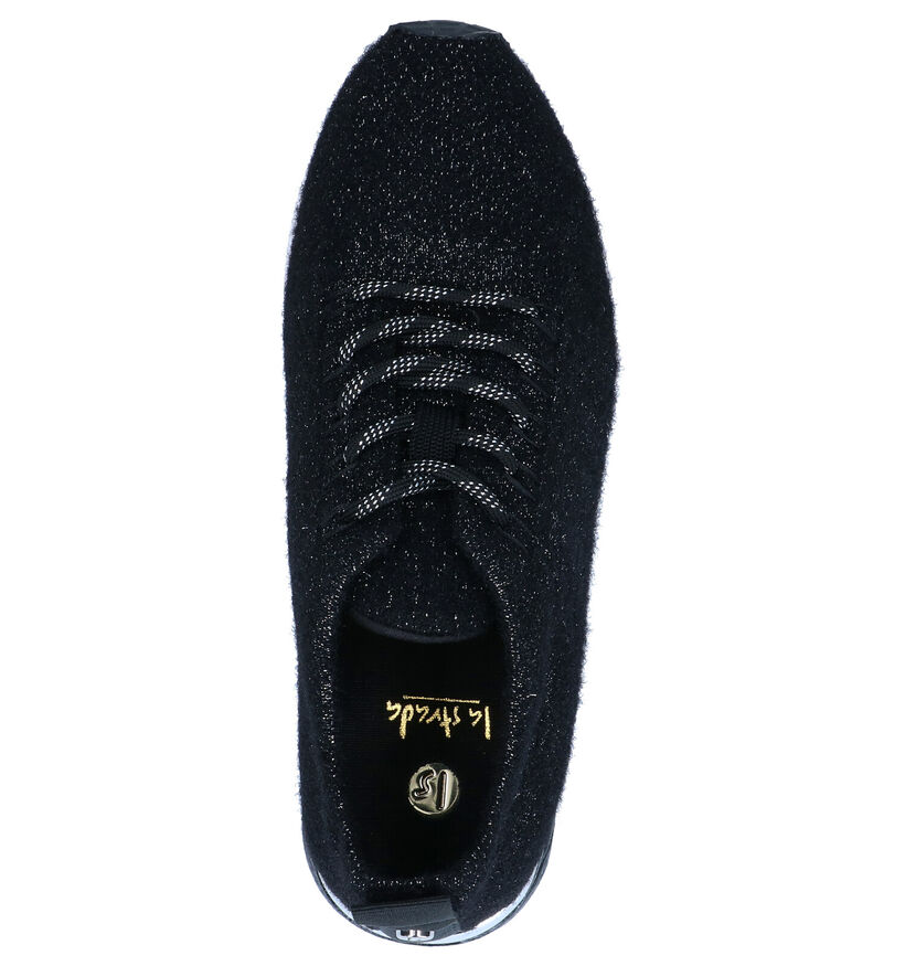 La Strada Zwarte Sneakers in stof (278701)