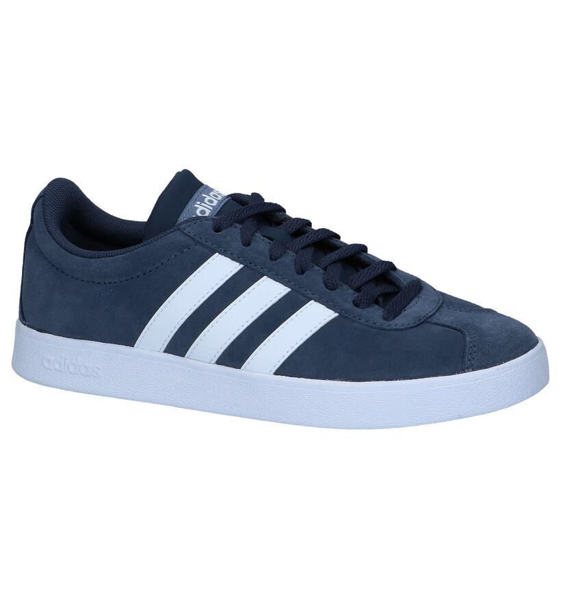 adidas VL Court 2.0 Blauwe Sneakers voor dames (326278)