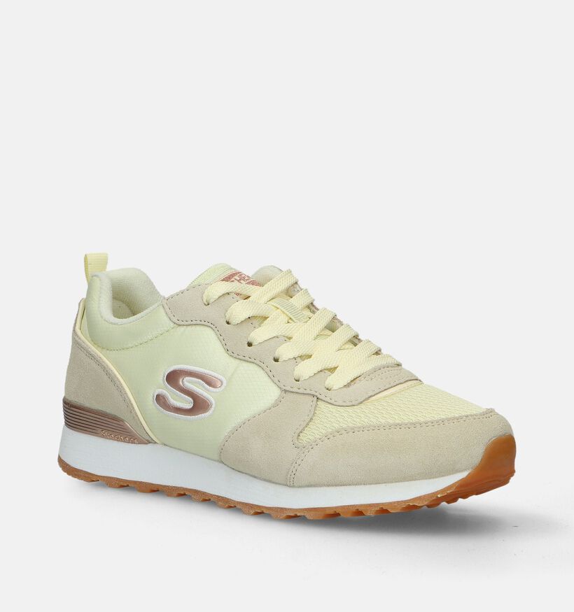 Skechers Goldn Gurl Bruine sneakers voor dames (352276)