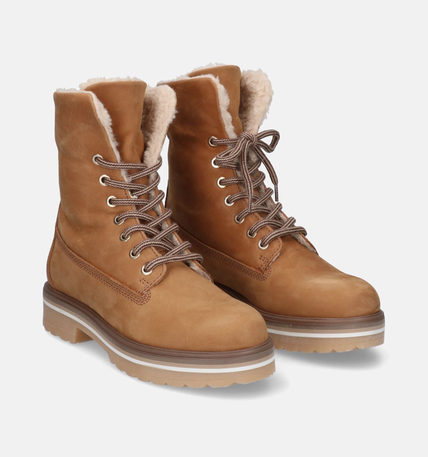 Signatur Odessa Cognac Boots Dames Boots Online op TORFS.BE