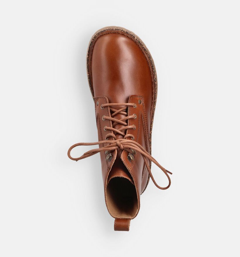 Birkenstock Bryson Cognac Boots voor dames (360252) - geschikt voor steunzolen