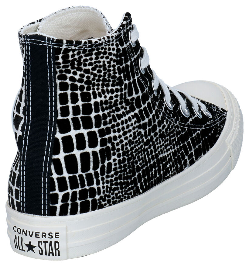 Converse Chuck Taylor AS Zwarte Sneakers in stof (287150)