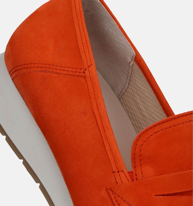 Gabor OptiFit Mocassins en Orange pour femmes (336115) - pour semelles orthopédiques