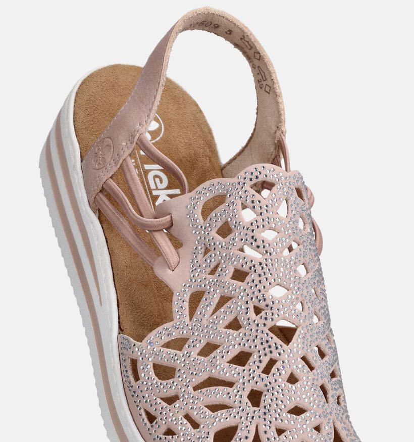 Rieker Roze Sandalen voor dames (370424)