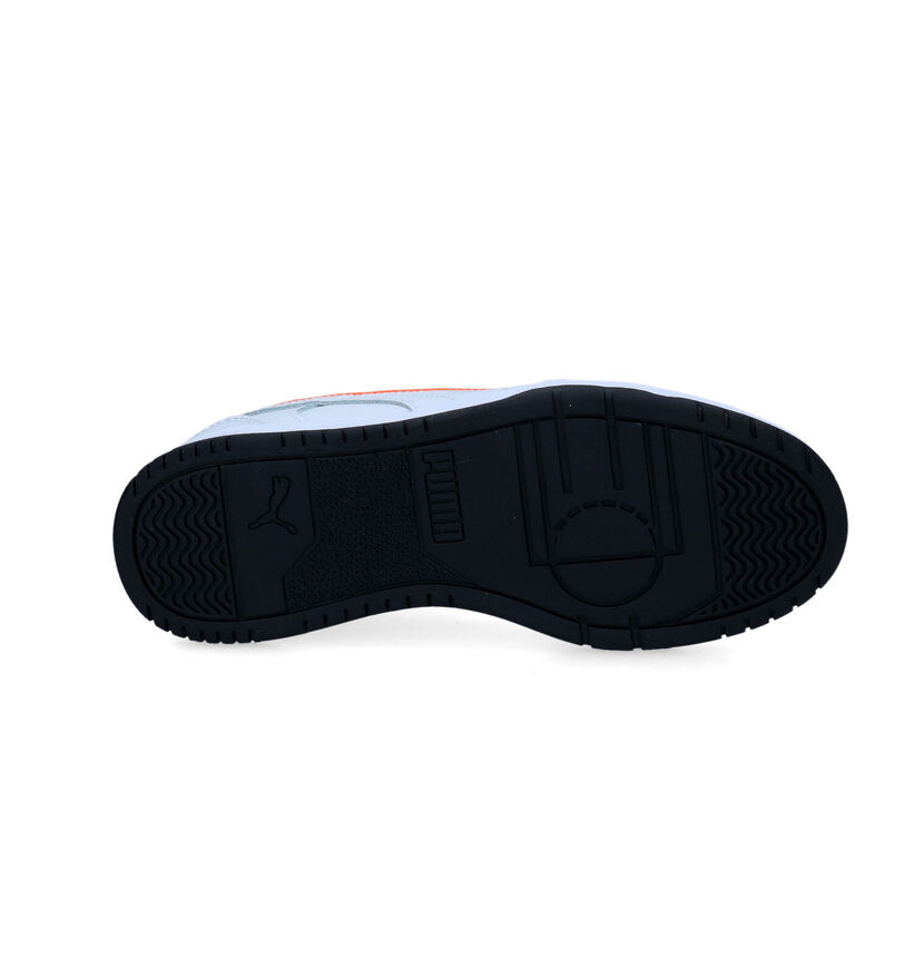 Puma Game low Baskets en Blanc pour garçons, filles (334468)