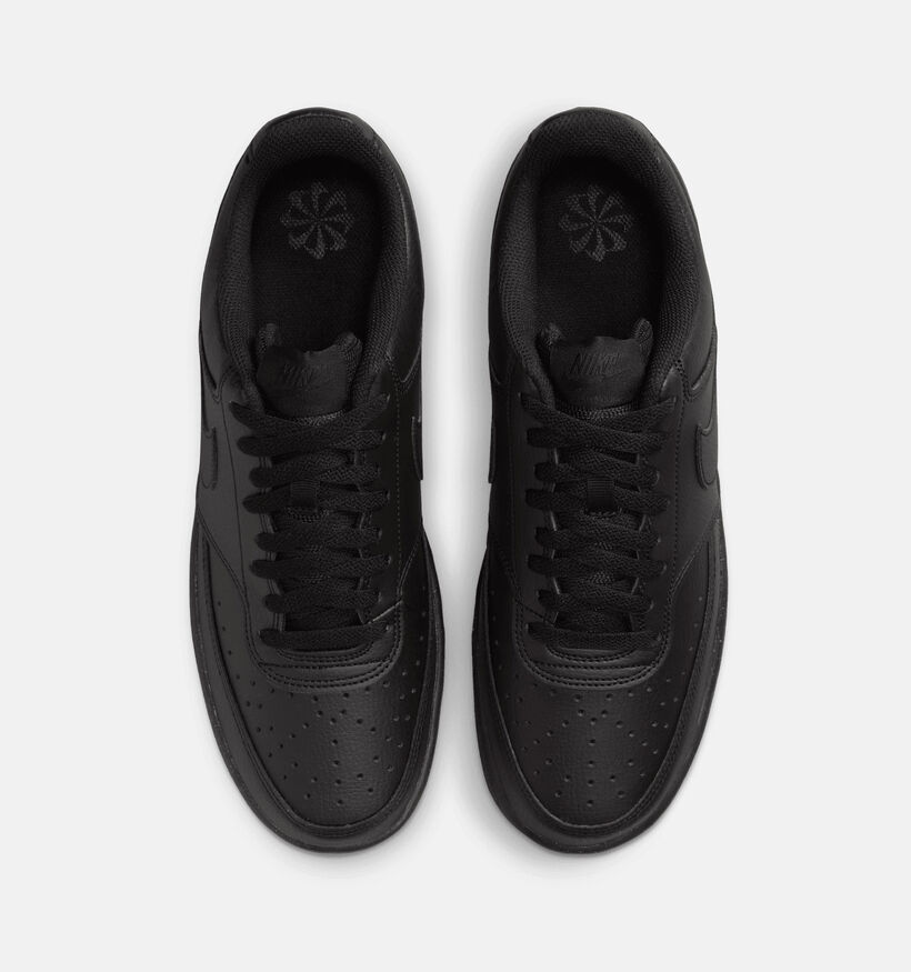 Nike Court Vision Low Next Nature Zwarte Sneakers voor jongens, heren (343756)