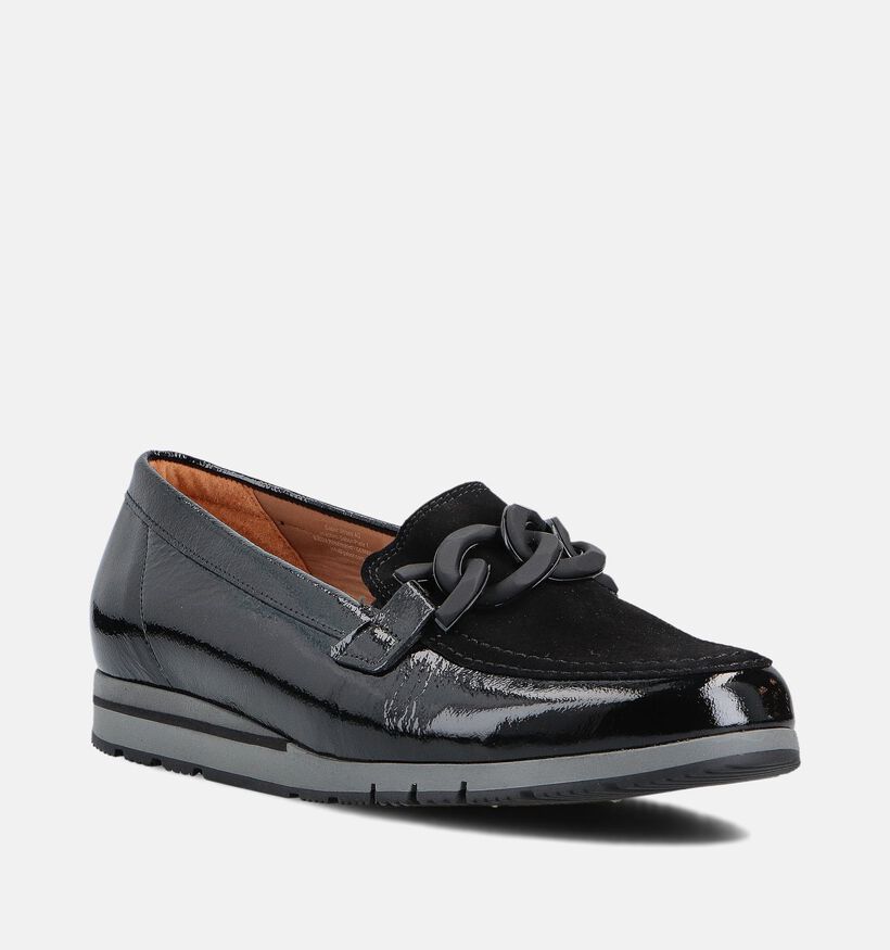 Gabor Loafers en Noir pour femmes (360284) - pour semelles orthopédiques