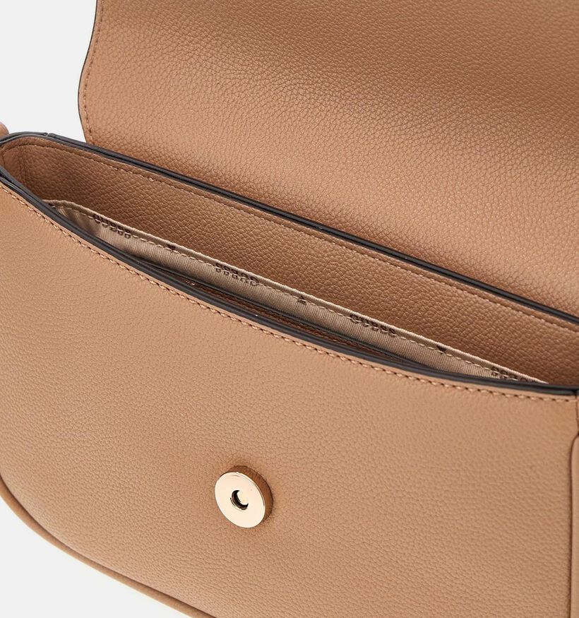 Guess Sac port&eacute; crois&eacute; en Beige fonc&eacute; pour femmes (375906)