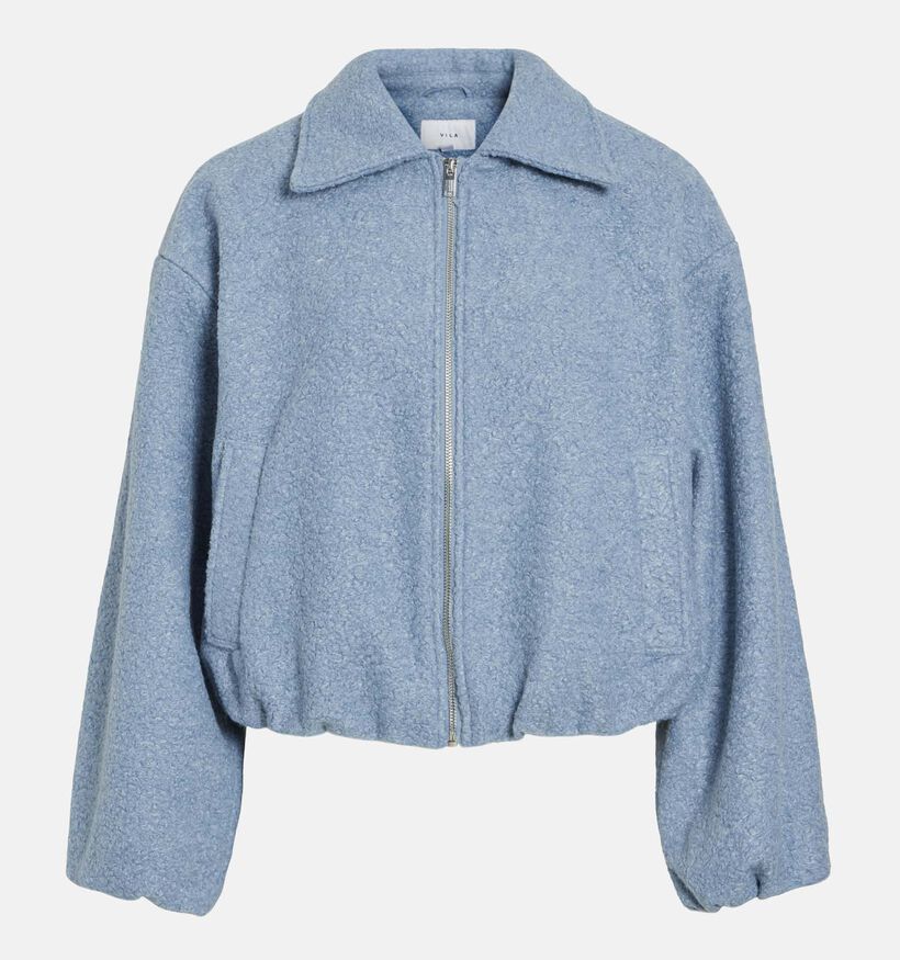 Vila Jadas Blauwe Bomber jas voor dames (354080)