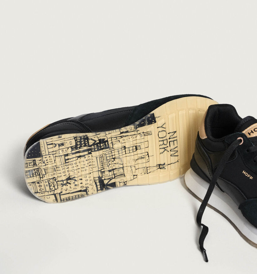 HOFF City Zwarte Sneakers voor dames (360831) - geschikt voor steunzolen