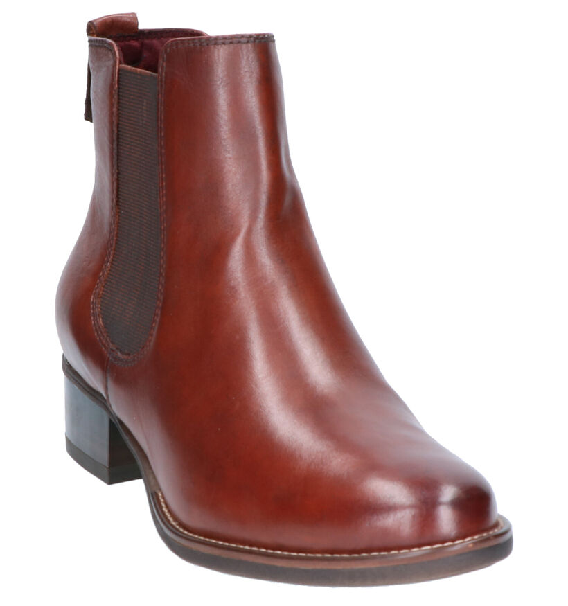 Tamaris TOUCH it Cognac Boots in leer (257214)