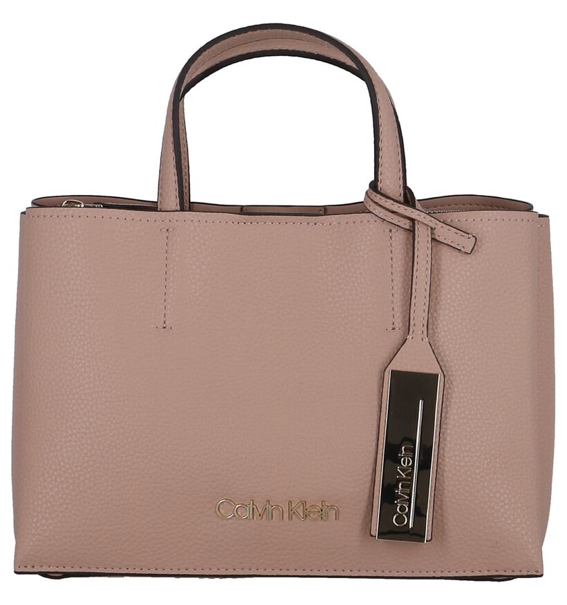 Roze Handtas Calvin Klein Sided Med Tote in kunstleer (257299)