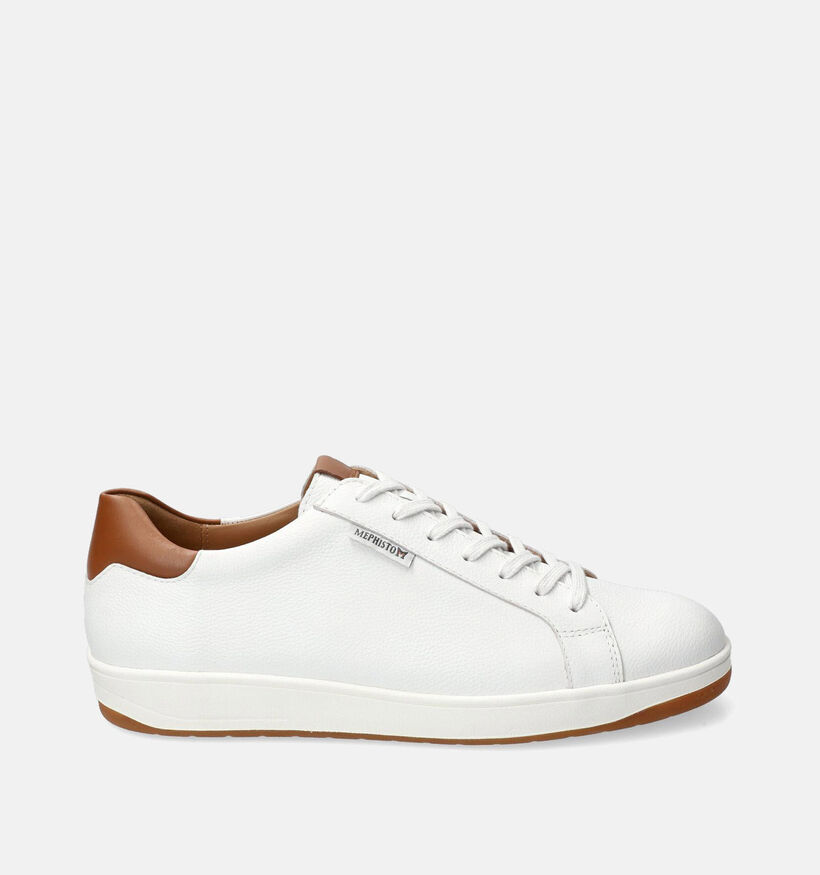 Mephisto Hasko Empire Witte Veterschoenen voor heren (355164) - geschikt voor steunzolen