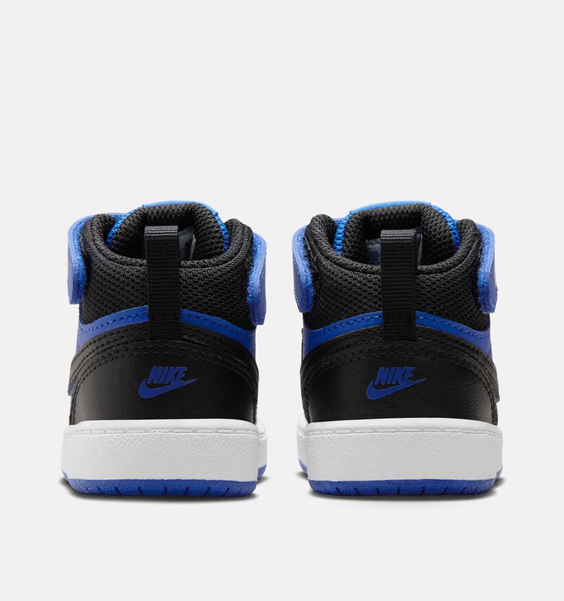 Nike Court Borough Baskets montantes en Bleu pour filles, garçons (359979) - pour semelles orthopédiques