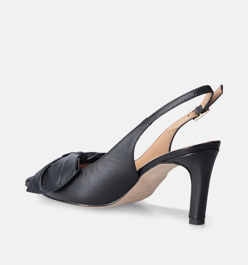 Laurent David Zwarte Slingback pumps voor dames (357626)
