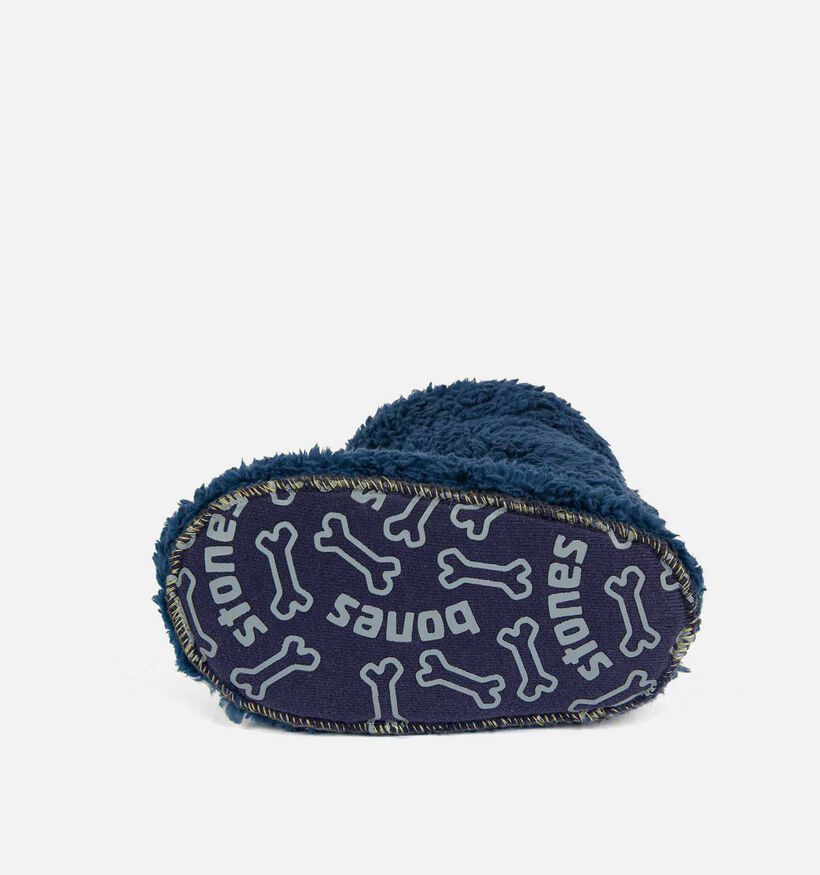 STONES and BONES Cozy Pantoufles en Bleu pour filles, garçons (345834)