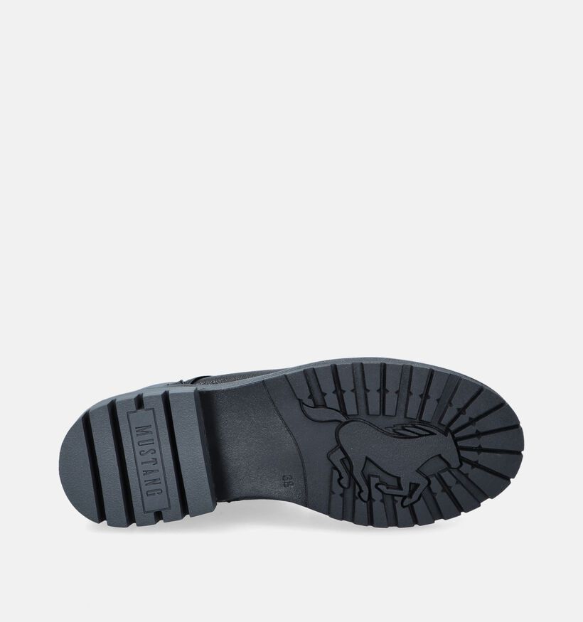 Mustang Boots à lacets en Noir pour femmes (345421)