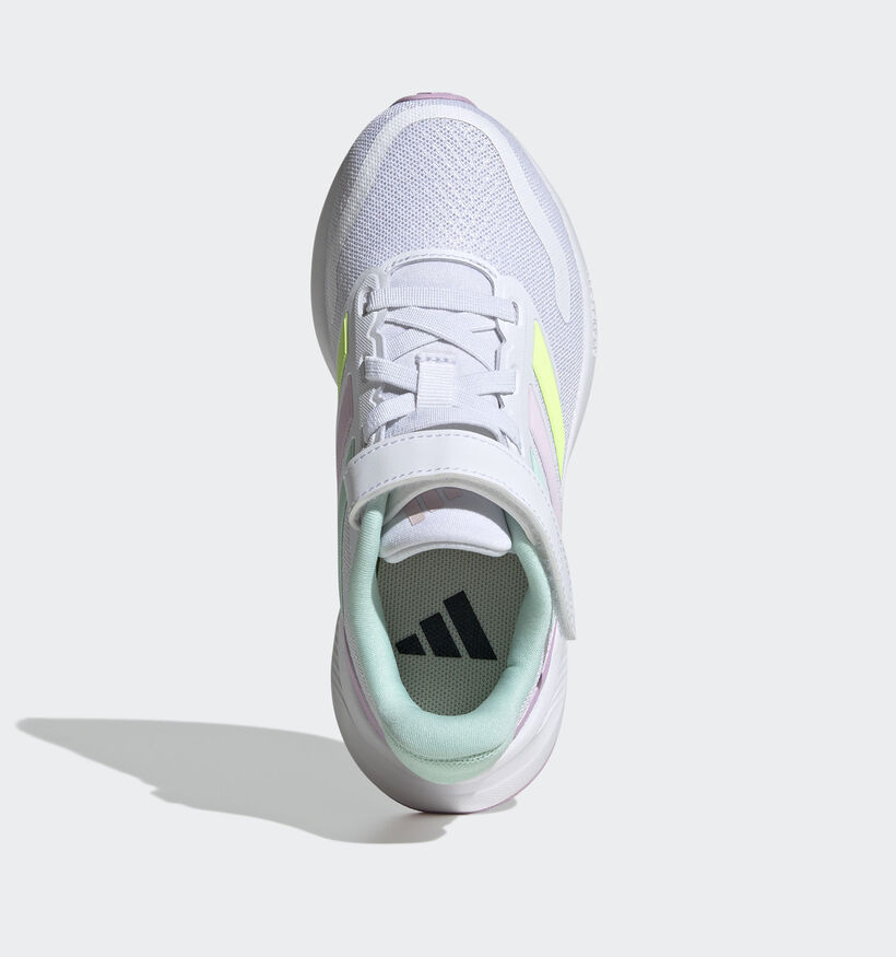 adidas Runfalcon 5 EL C Witte Sneakers voor meisjes (357846) - geschikt voor steunzolen