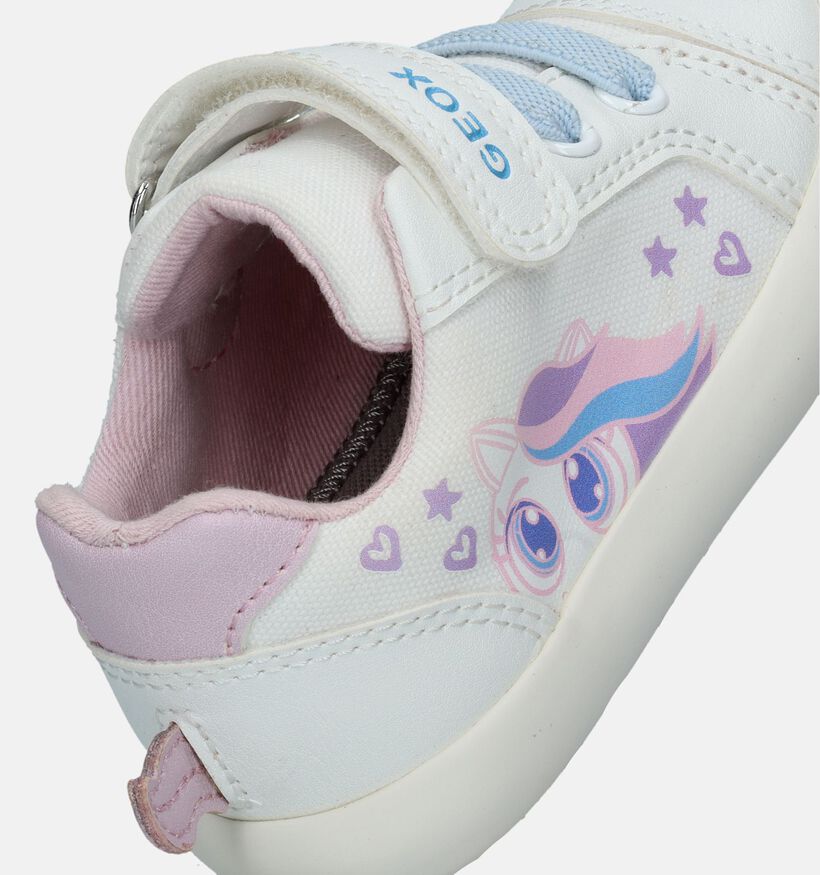 Geox Gisli Witte Sneakers voor meisjes (339621)