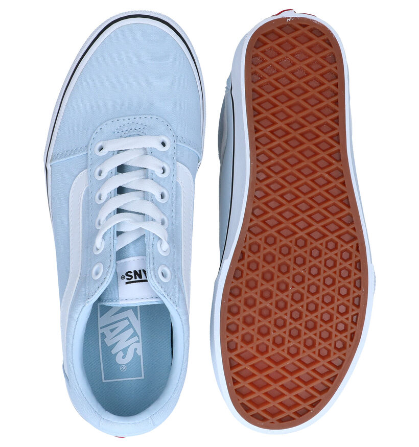 Vans Ward Zwarte Sneakers voor dames (300582)