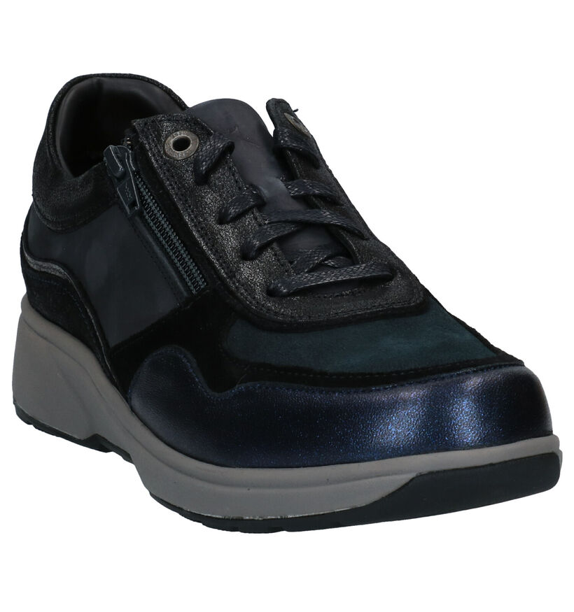 Xsensible Lima Chaussures à lacets en Bleu en cuir (284944)