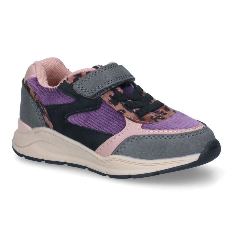 Milo & Mila Baskets basses en Violet pour filles (313326)