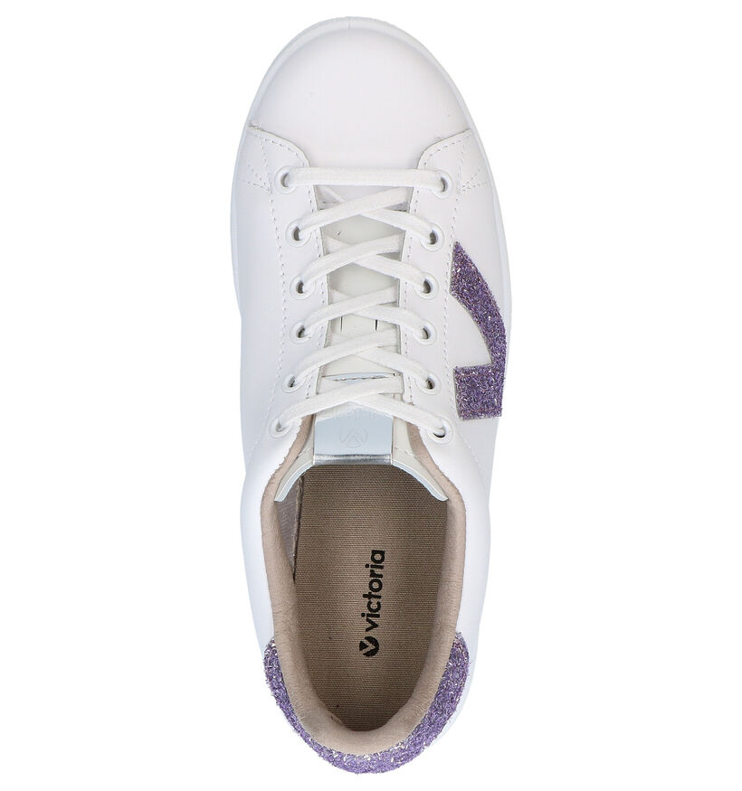 Victoria Baskets casual en Blanc en cuir (275073)