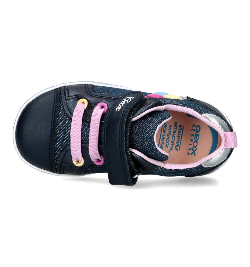 Geox Kilwi Blauwe Sneakers in stof (320638)