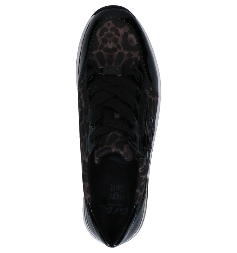 Ara Chaussures à lacets en Noir en daim (264427)
