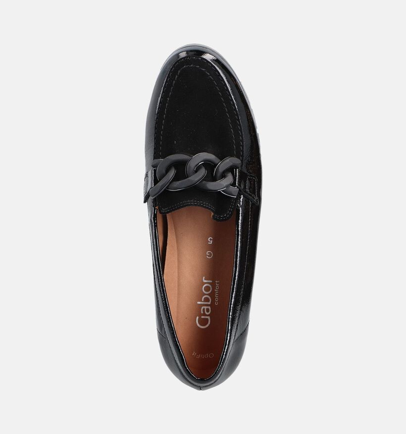 Gabor Loafers en Noir pour femmes (360284) - pour semelles orthopédiques
