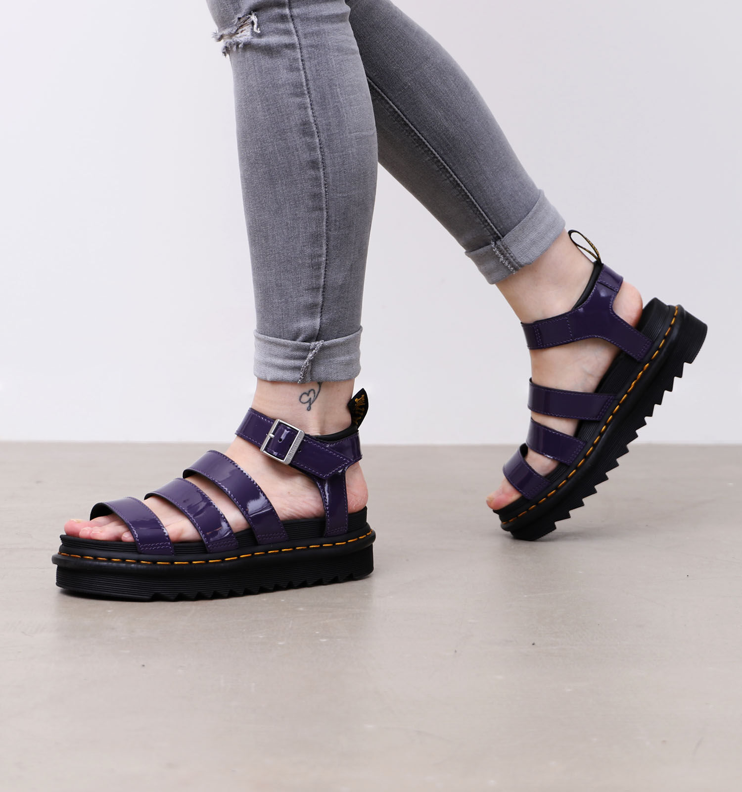 Doc martens talon online compensé