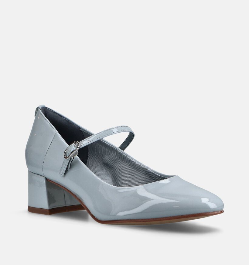 Tamaris Blauwe Pumps met bandje voor dames (367615)