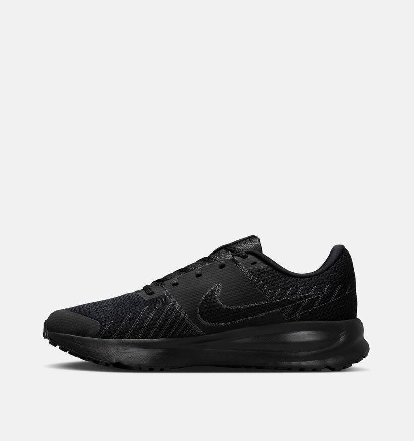 Nike Run Defy Baskets basses en Noir pour hommes (373046) - pour semelles orthop&eacute;diques