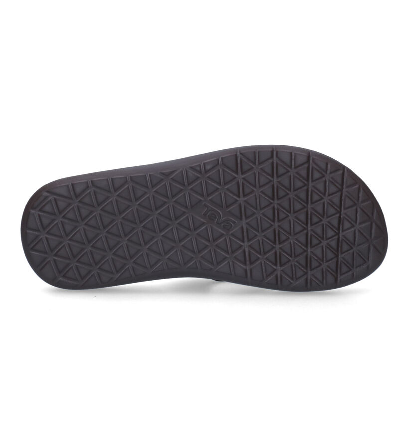 Teva Voya Flip Tongs en Brun pour hommes (321943)