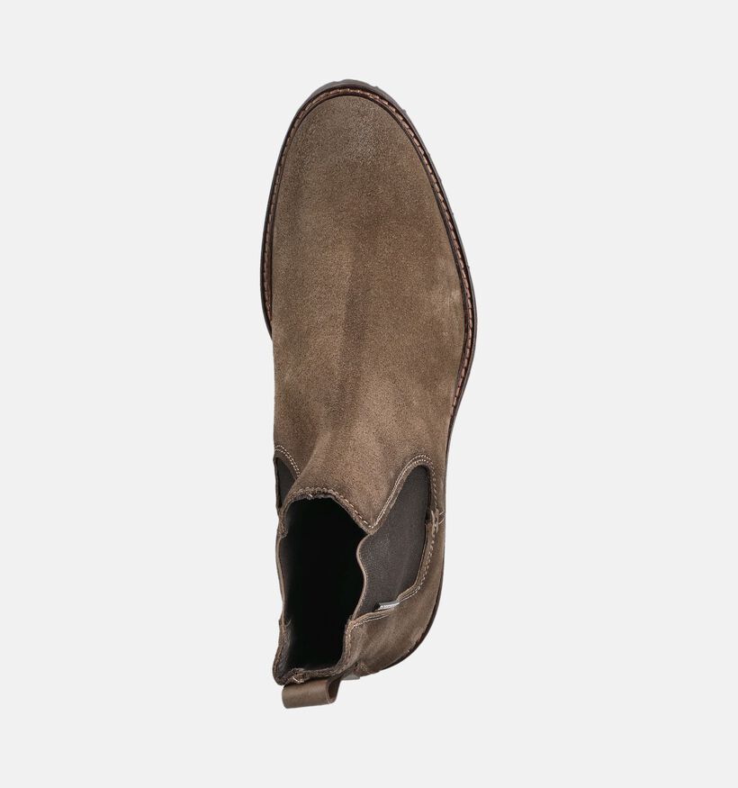 Berkelmans Paletti Bottines Chelsea en Marron pour hommes (379065) - pour semelles orthop&eacute;diques