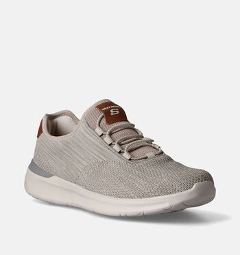 Skechers Memory Foam Baskets Taupe