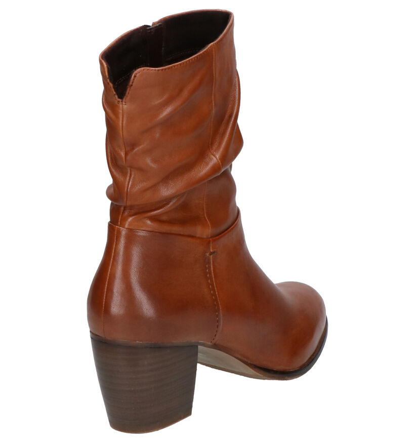 SPM Bottes basses en Cognac en cuir (257782)